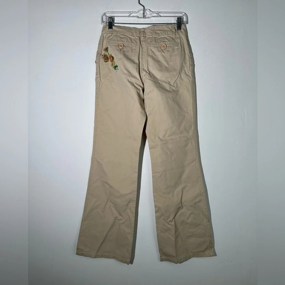 Daisy Fuentes Flared Embroidered Pants - Picture 4 of 4